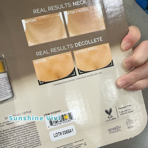 NEW StriVectin TL Advanced Tightening Neck Cream PLUS - 1.0 fl oz (2-Pack) - Picture 4 of 5